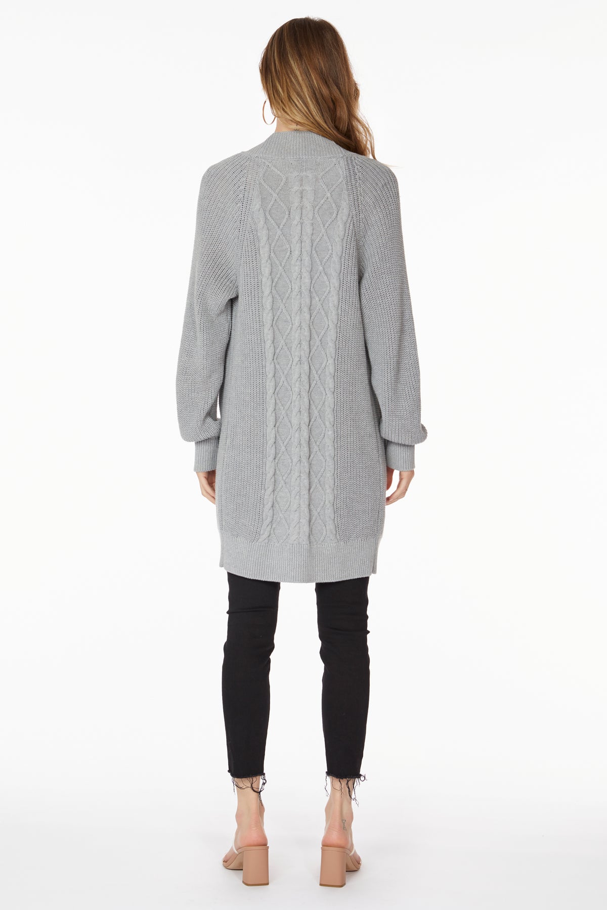 CABLE KNIT CARDIGAN