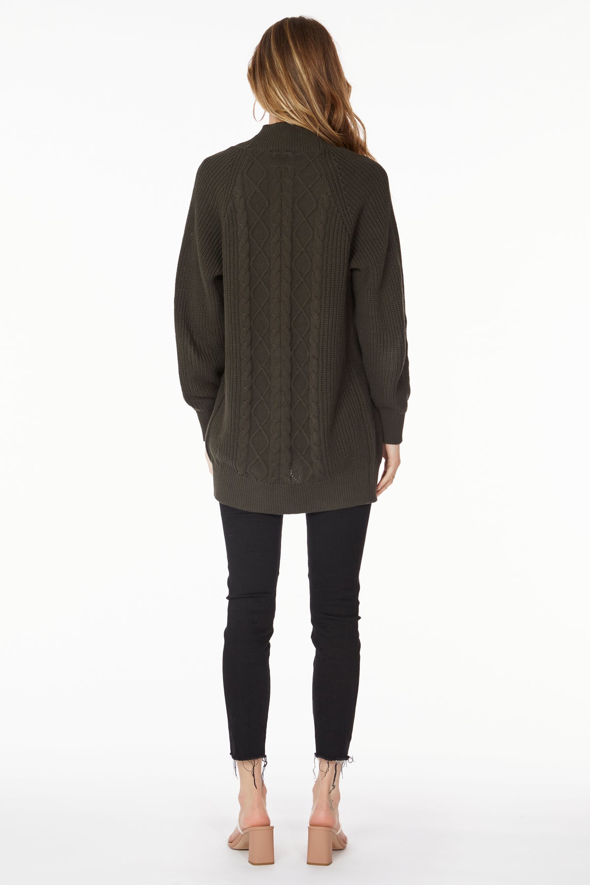 CABLE KNIT CARDIGAN