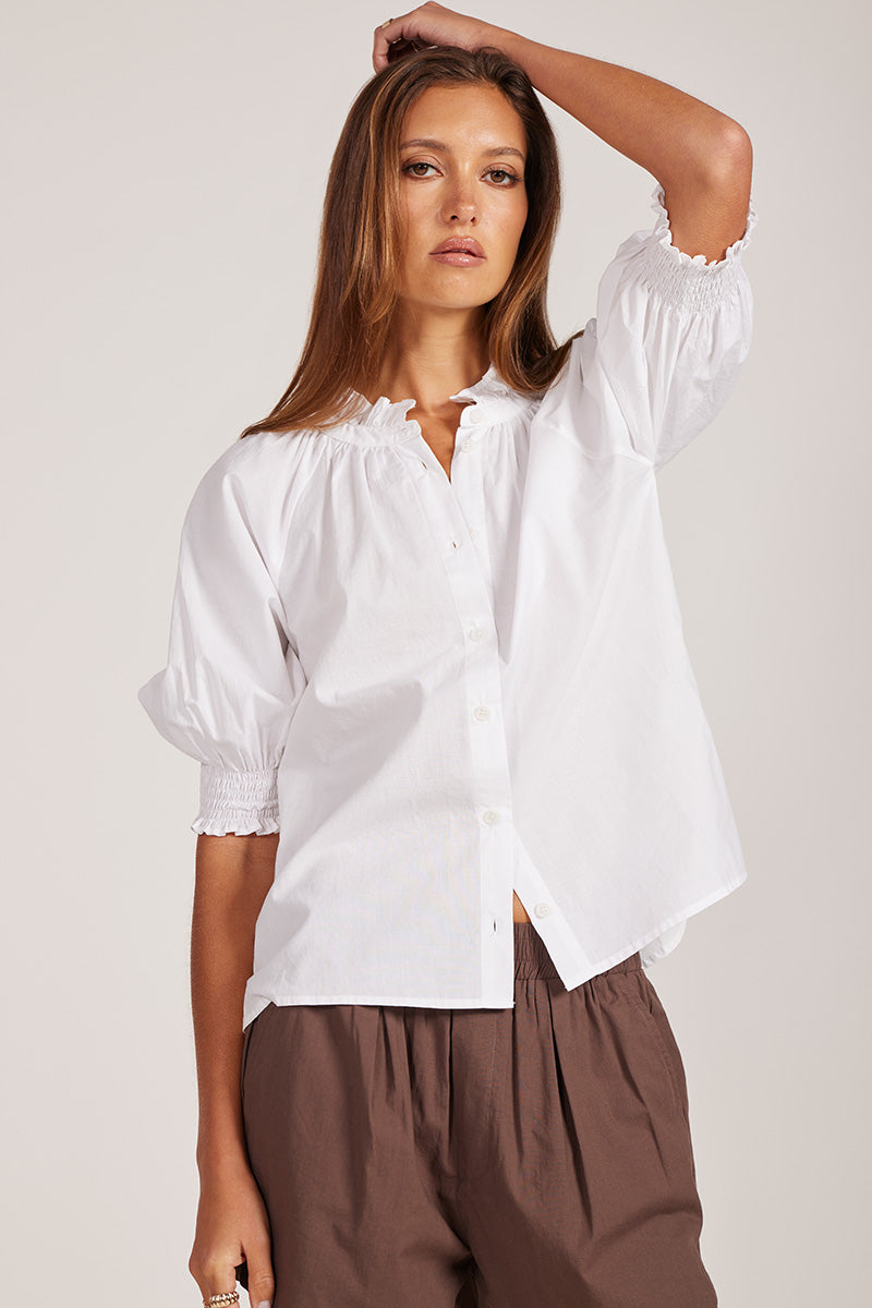 ISABELLE SMOCK TOP