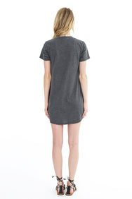 Pocket T-shirt Dress - bobi Los Angeles